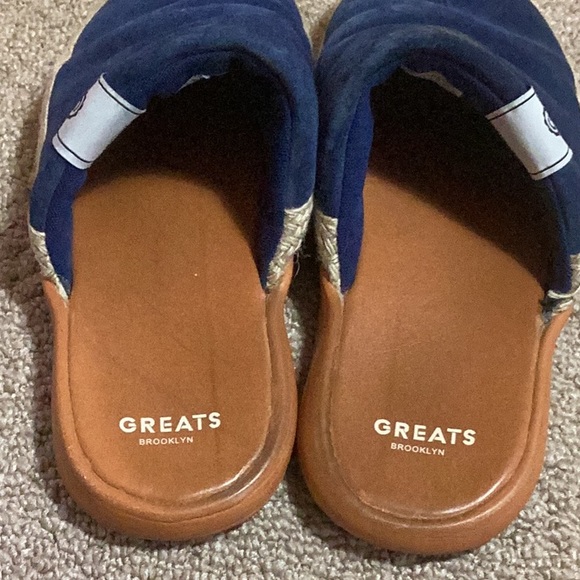 Greats Brooklyn Slippers in Royal Blue , unisex M-11, W-13 - Picture 3 of 8